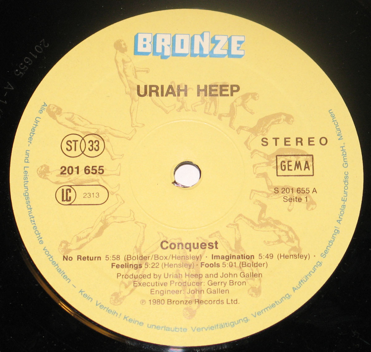 High Resolution Photos of uriah heep conquest 
